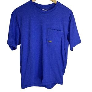 ARIAT MEN'S REBAR WORKMAN BORN FOR THIS T-SHIR